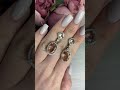 Серебряные серьги с морганитом nano 12.395ct