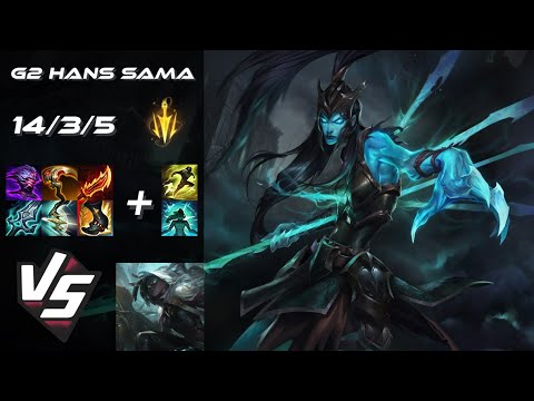 G2 Esports Hans Sama BOTTOM Kalista vs Senna - EU Challenger Patch 25.S2.4