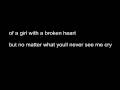 Rihana-Cry (lyrics) 