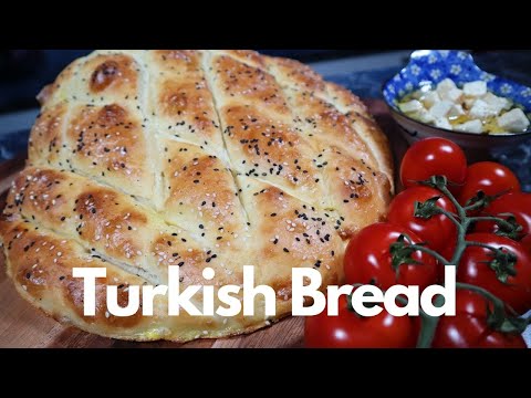 Easy recipe for Turkish Bread / خبز تركي