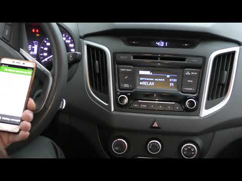 Hyundai Creta. Как звонить по громкой связи с #машины. Синхронизация телефона с авто