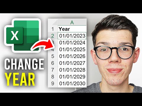 How To Change Only Year In Date In Excel - Full Guide