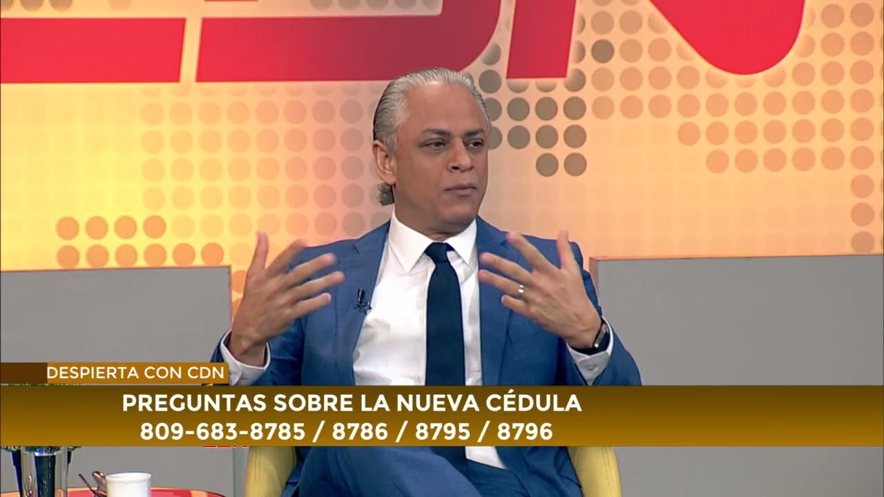 Despierta con CDN | Entrevista al director nacional de Cedulación, Américo Rodríguez