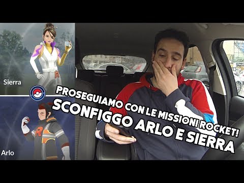 Proseguiamo con la missione Minacce nell'oscurità! Lotta con Arlo & Sierra - Pokémon Go Ita