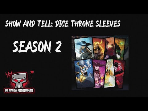 Official Dice Throne Sleeves