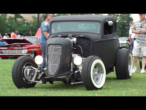 32 "HEMI HIGHBOY" 4-SPEED SWEET EXHAUST SLICKS CRAZY "OLD STYLE ROD