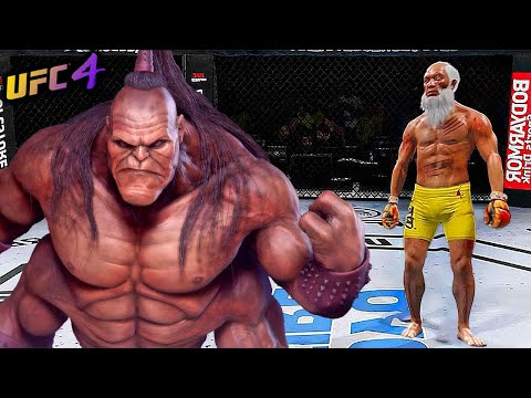 Old Bruce Lee vs. Goro - EA Sports UFC 4