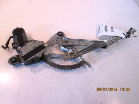 1993 Mercedes 300E window left front regulator and motor - mbiparts.com Used OEM Mercedes Par... OEM