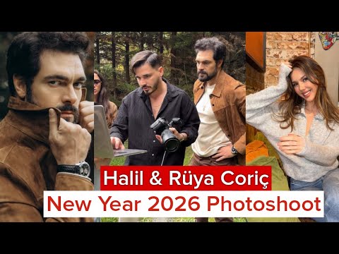 Halil İbrahim Ceyhan & Rüya Coriç New Year 2026 Photoshoot