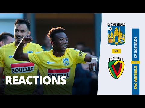 Reactions • KVC Westerlo 6 - 0 KV Oostende (12.11.2022)