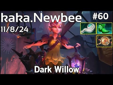 Support kaka [Newbee] Dark Willow - Dota 2  7.19