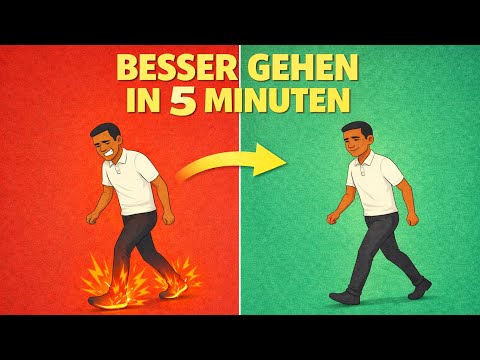 Polyneuropathie – 5 Übungen um sicher zu Gehen