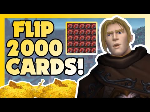 WOW GOLD Making Passive: Cards of Omens flips (2000 Cards of Omens Flips)