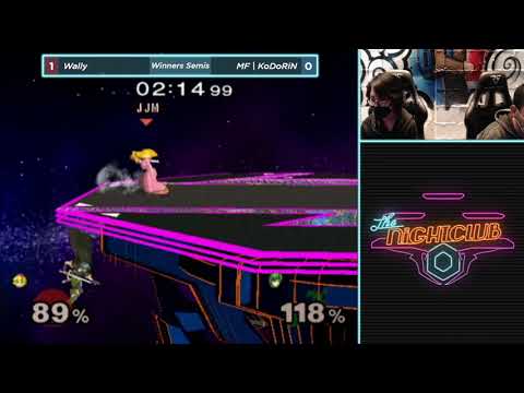The Nightclub S1E12: KoDoRiN (Marth) vs Wally (Peach) - Winners Semis SSBM