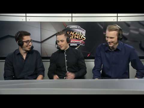 Fnatic vs H2K G1 - Bot Lane Focus (cast: Zven, Mithy, Krepo) | Quarter Finals S6 EU LCS Summer 2016