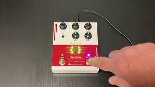 Video thumbnail for New features in the RJM Overture pedal by RJM Music Technology Inc
