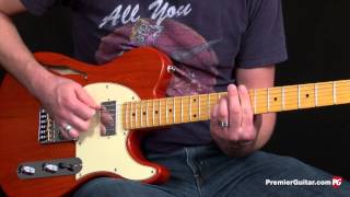 Video thumbnail for Review Demo - G&L Tribute ASAT Classic Bluesboy Semi-Hollow by Premier Guitar