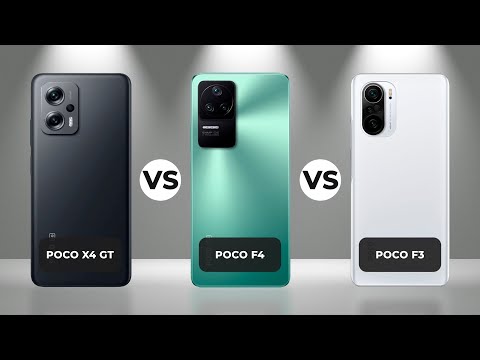 Poco X4 GT VS Poco F4 VS Poco F3 | Xiaomi mobile phones comparison