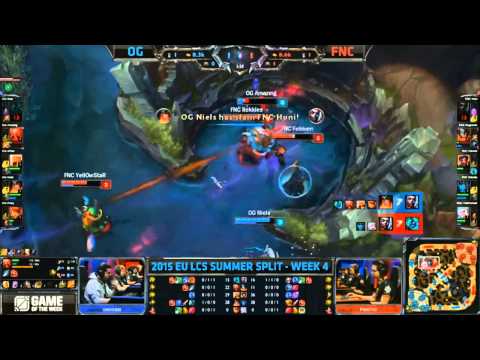 Origen vs Fnatic - First Blood Teamfight