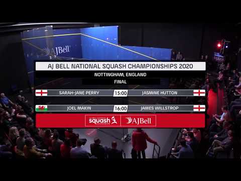 AJ Bell British National Squash Championships 2020 - Finals