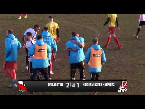 Darlington 2-1 Kidderminster Harriers - Vanarama National League North - 2017/18