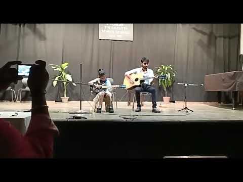 ODE TO JOY on Guitar by Little Anvi | Ft. Aninda | at Sandre Hall | Calcutta School of Music