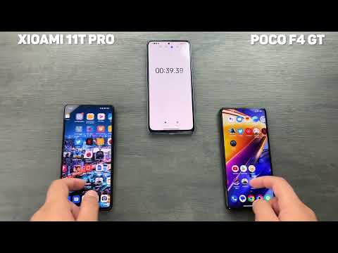 Xioami 11T Pro VS Poco F4 GT - First SPEED TEST