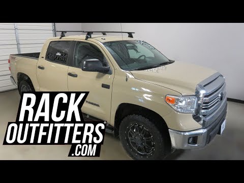 Toyota Tundra CrewMax with Yakima BaseLine Jetstream Roof Rack Crossbars