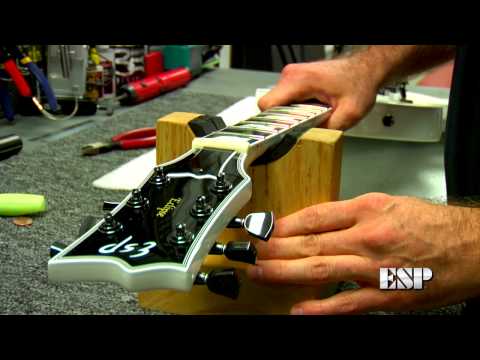 Tech Corner -- Restringing an ESP/LTD Guitar