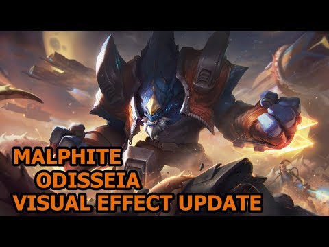 Malphite Odisseia Visual Effect Update 2019 Spotlight