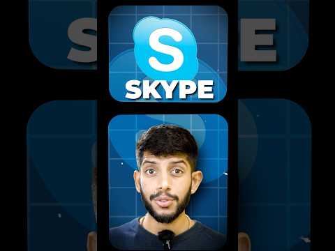 MICROSOFT BANNED SKYPE 🤯 #shorts