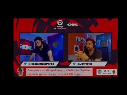 Gol de Cristian Álvarez. Lugo 2-2 Zaragoza.Narración Héctor Ruíz. (No Imagen del Gol) Solo Narración