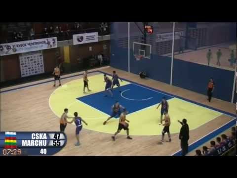 2012-12-07 Champions Cup (U14) Men's SemiFinals. CSKA (Russia) vs Marciulionis School (Lithuania).