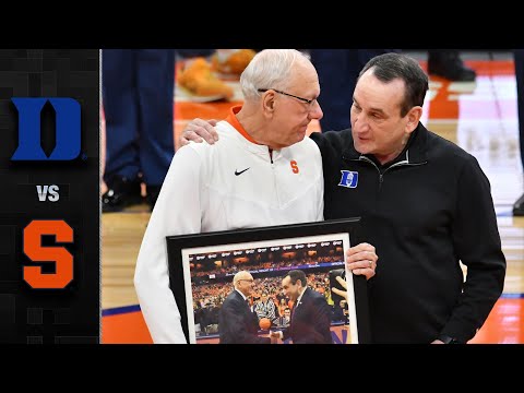 Duke vs. Syracuse Men's Basketball Highlights (2021-22)