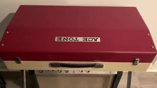 Video thumbnail for Vintage 1960’s Ace Tone Top 5 Compact Organ Red & White Japan by johnnyangel69
