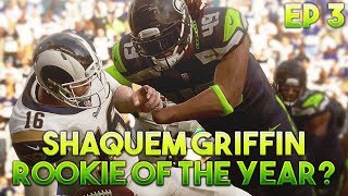 SHAQUEM GRIFFIN ROOKIE OF THE YEAR? Madden 19 Player Career[EP.3]