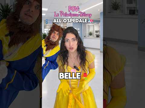 Le Principesse Disney all’OSPEDALE 🚑 #disney #frozen #principessedisney