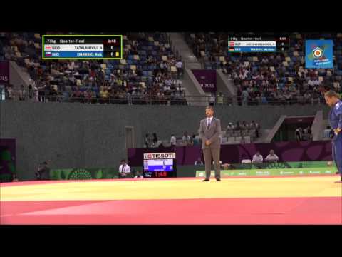 Nugzar Tatalashvili vs Rok Draksic European games Baku 2015