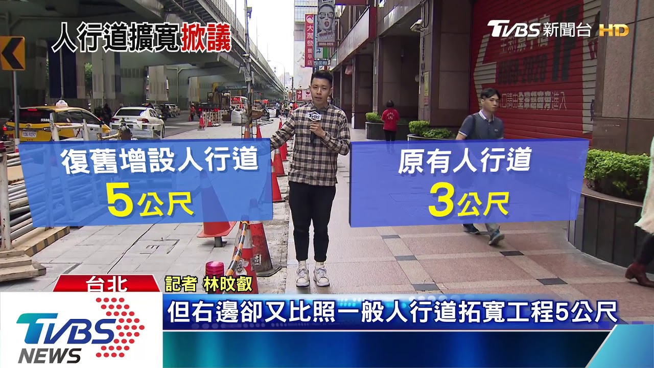 環狀線配套工程! 人行道加寬、身障車格挨批