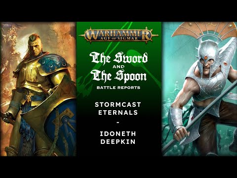 Stormcast Eternals v Idoneth Deepkin  #games #adwip  #ageofsigmar #newaos