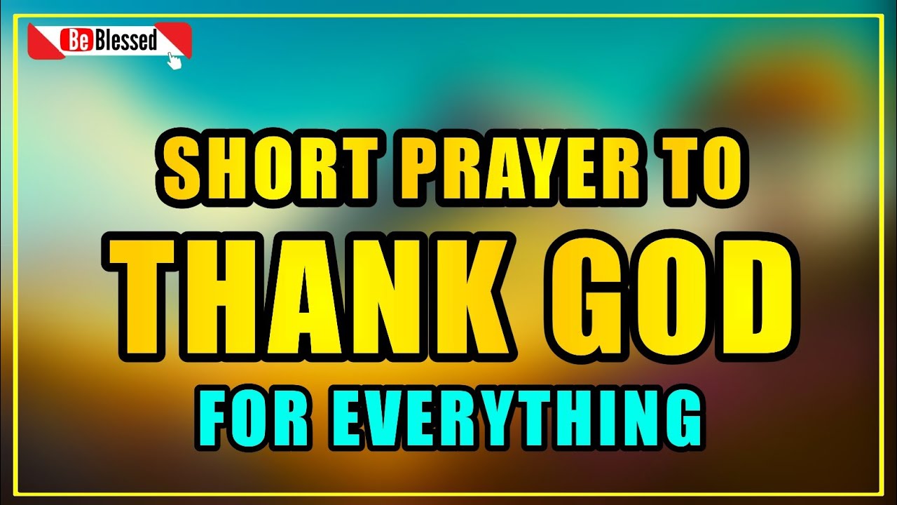 Dear Lord, you are my refuge and strength my rock - Let's Pray Together, A short prayer to thank god