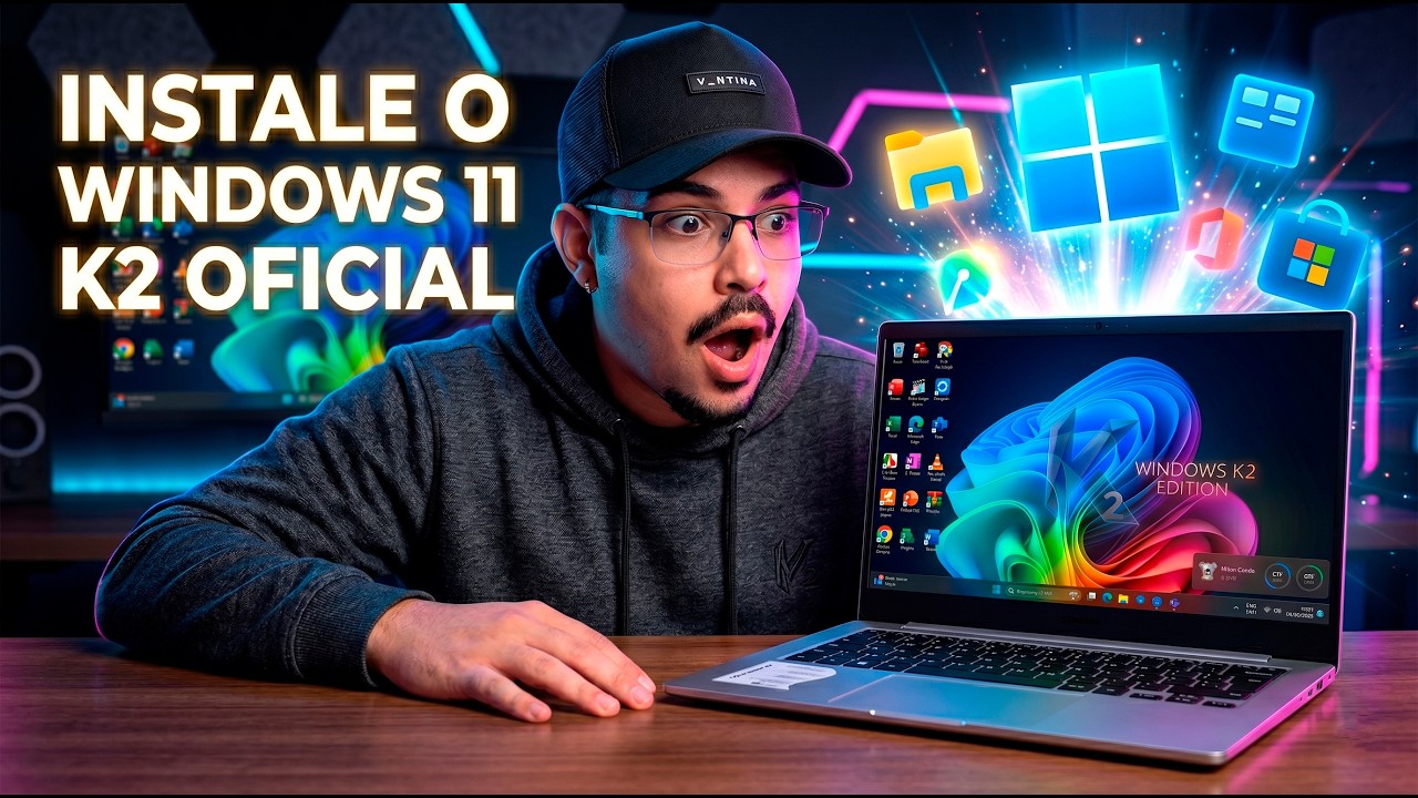 Windows 11 K2 OFICIAL: Como Instalar a Versão Mais Leve de 2026