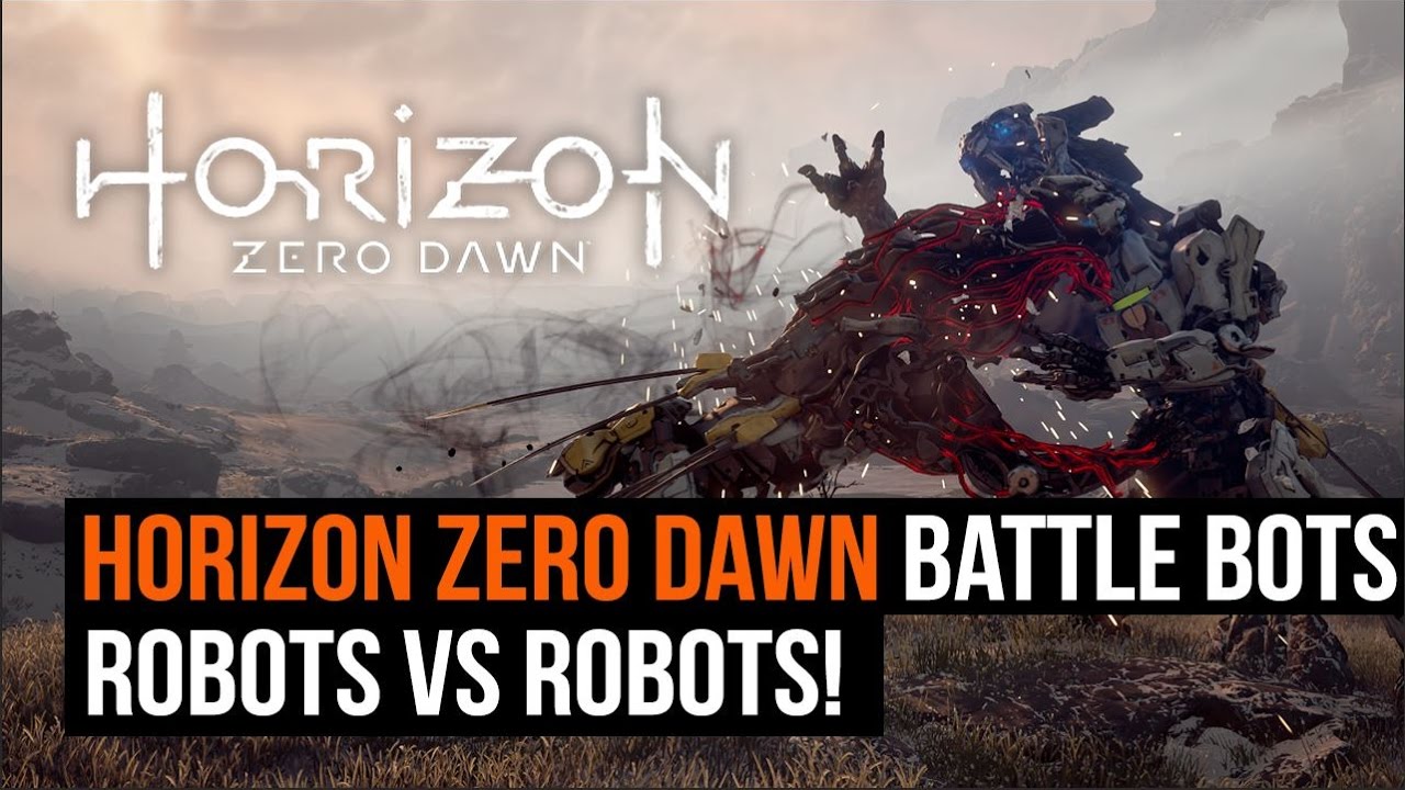 Horizon Zero Dawn: Battle Bots - Robots vs Robots - YouTube