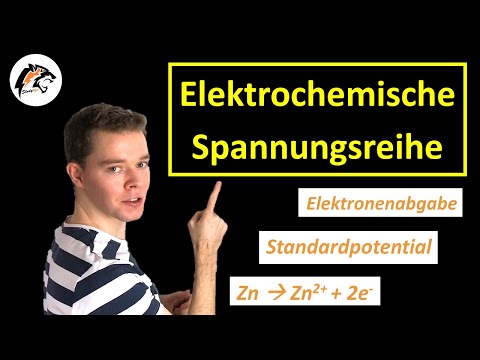 Elektrochemische Spannungsreihe/Redoxreihe | Chemie Tutorial