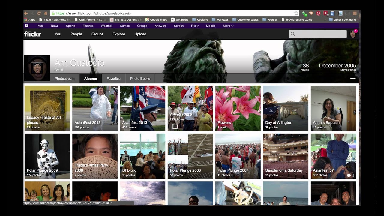 How to use the Flickr Album Gallery Plugin