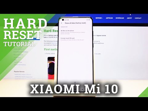 How to Hard Reset Xiaomi Mi 10 – Factory Data Reset