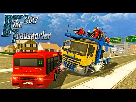 Bike Transport Cargo Truck Video