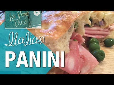 Panino Mortadella & Mozzarella - An Italian Panini Recipe