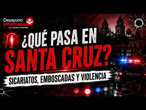 ARTE DE PROMOCIÓN🚨 ENTREVISTA EXCLUSIVAVIOLENTO ARRANQUE DE AGOSTO EN SANTA CRUZ