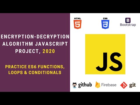 Encryption Decryption Javascript Project For Beginners